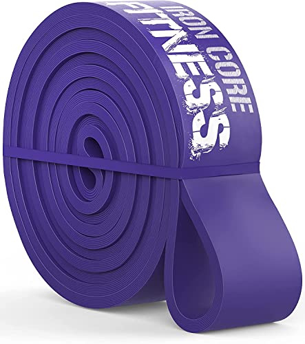 18–36 kg lila motståndsband för drag-upp – stödband för män och kvinnor – långt träningsband för hem och gym – assisterat fitnessband för träning, kalistik, gangsterapi