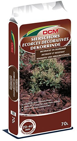 CUXIN DCM ZIERRINDEN DEKOR 20-40 MM Rindenmulch Abdeckmulch Schredder