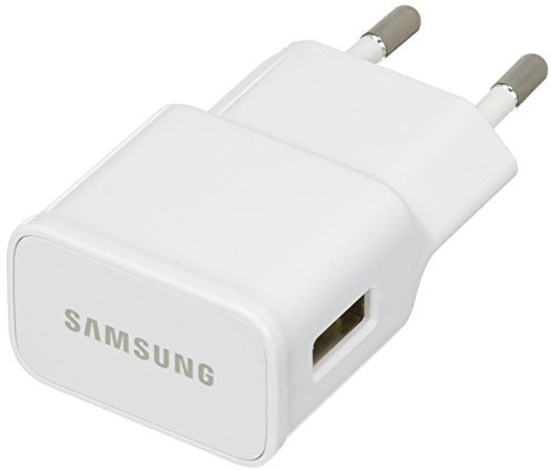 Samsung EP-TA10EWEQGWW Caricabatterie da Viaggio per Smartphone e Tablet Samsung Galaxy, USB 3.0, Bianco in Bulk Pack, 1 m