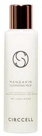 CIRCCELL Mandarin Cleansing Milk – Hydrating & Brightening Face Cleanser with Fruit Extracts –Anti-Aging Facial Cleanser – Rich, Creamy Cleansing Milk Removes Makeup – Suitable for All Skin Types