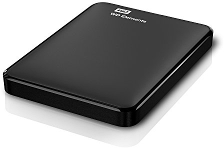 Western Digital 1TB Elements tragbare externe Festplatte - USB3.0 - WDBUZG0010BBK-EESN