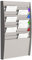 Paperflow 80027 Wandordner aus Polystyrol, 2 x 10 Fächer, DIN A4