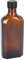 Meplatflaschen 6 x 200ml Braunglas inkl. Schraubverschluss Standard 22mm schwarz mit LKD-Dichtungseinlage *Apothekenflasche, Kräuterflaschen, Braunglasflasche, Braunglasflaschen
