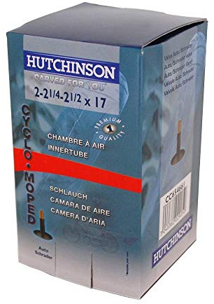 Hutchinson - Chambre à air - Valve Schrader - pour cyclomoteur et Moto - Dimensions - Compatible avec Divers modèles