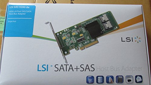 LSI SAS 9200-8e inbyggd SAS nätverkskort/adapter