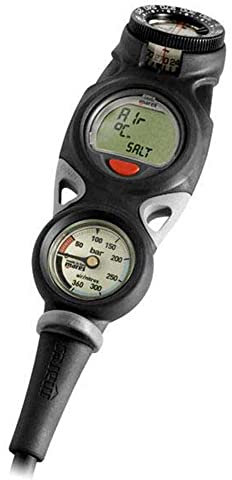 Mares Mission Puck 3 - Ordenador de Buceo, Color Negro, SO