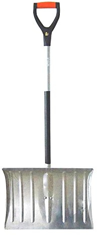 GREENSTAR - Pelle à Neige Aluminium - Poignée Bi-Matière Antidérapante - Godet Large 465 mm x 340 mm