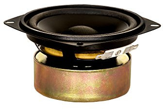 Goldwood Sound GW-204/4S Shielded 4 Woofer 70 Watt 4ohm Replacement Speaker,Black