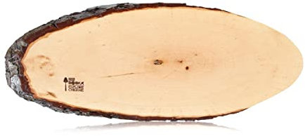 Boska Rindenbrett Erlenholz M/für das präsentieren von Käse und Snacks / 42,5 cm/Holz/Braun