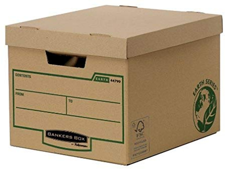 Bankers Box Earth Series Heavy Duty Box - Pack of 10