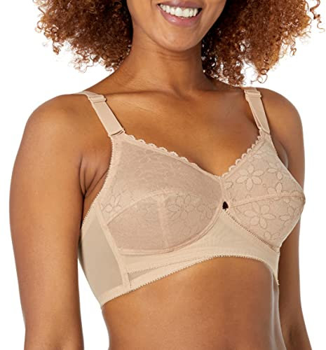 Berlei Women's Classic Full Cup Bra Coverage, Opaque, Nude, 40DD