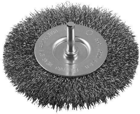 Bosch 2 609 256 532 - Cepillos de disco para taladradoras, alambre ondulado, 100 mm