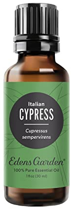 Edens Garden Cypress- Italian Essential Oil- 100% Pure Premium Grade, Undiluted, Natural, Therapeutic, Aromatherapy, The Best for Diffuser, Skin, Candle, Humidifiers 30 ml (1 fl oz)