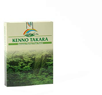 Original Kenno Takara Pflaster Vitalpflaster VEGAN aus JAPAN Mit Natürlichen Kräutern foot Pads, Fusspflaster, Kur- Kräuterpflaster