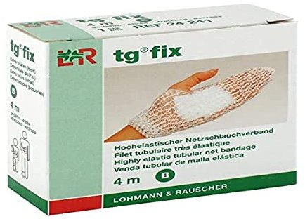 TG Flexi-Fix 24241 Schlauch Verbände, Trikotschlauchverband Größe B, 4 m