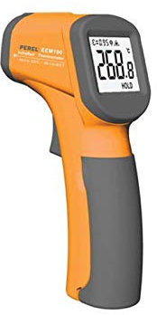 Perel EEM100 Mini Thermomètre IR sans contact avec pointeur Laser -50° à 330° C