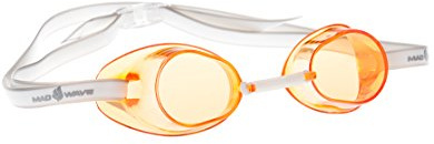 DAM Mad Wave m0455 03 0 07 W Racing – Gafas, Color Naranja, Talla única