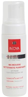 Ma Mousse Nettoyante Purifiante CLEAN’OYA - Peaux noires et mates – Mousse nettoyante pour le visage – Savon mousse pour nettoyer le visage - 150 ML