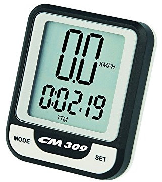 Ciclosport Drahtloser Fahrradcomputer cm 309, schwarz, One Size
