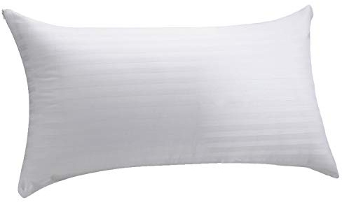 PIKOLIN Federa Cuscino 135 x 40 cm in 100% Cotone Sanforizzato Extra Morbido - Copricuscino Traspirante e Ipoallergenico con Chiusura a Cerniera e Lavabile