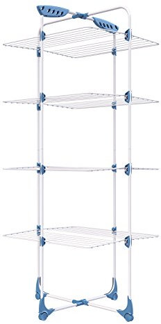 Minky 30m Tower Airer, Silver