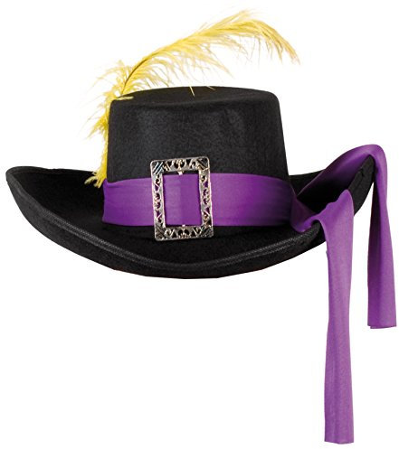 Boland 04022 Hut, schwarz/violett, Einheitsgröße
