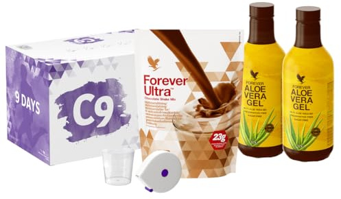 Forever Living Product, Clean 9 Aloe Vera Gel Chocolate, plan de limpieza de 9 días diseñado por expertos