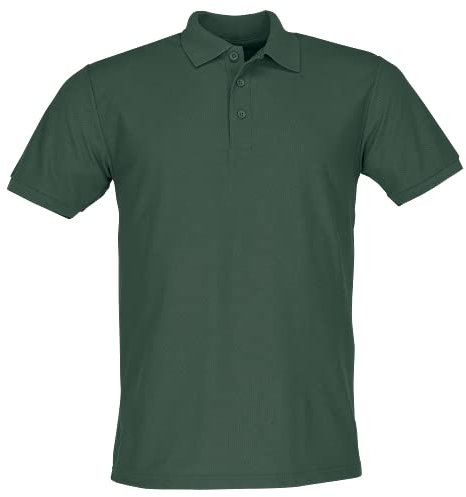 Polo-Shirt * 65/35 Polo * Fruit of the Loom * XXL * Smaragdgrün Grün,XXL