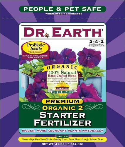 Root Zone Starter Organic Fertilizer, 2-4-2, 4-Lb. Bag
