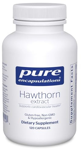 Pure Encapsulations Hawthorn Extract | Crataegus Oxyacantha Hypoallergenic Supplement for Cardiovascular System Support | 120 Capsules