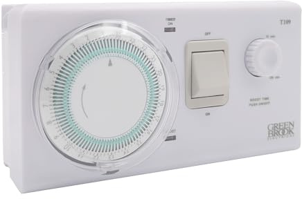 Greenbrook Dual Tarrif Boost Timer, off peak cheap rate energy (Boost Option)