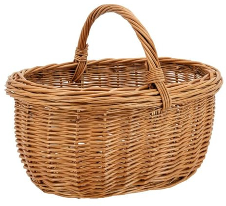 AUBRY GASPARD Panier Osier Buff