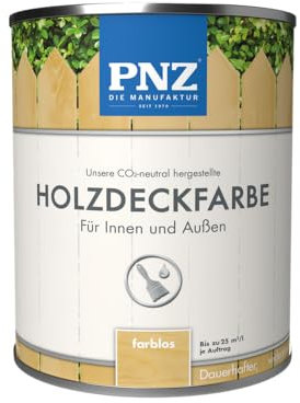 PNZ Holzdeckfarbe, Gebinde:0.75L, Farbe:farblos