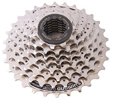 SHIMANO Kassette 8 Fach, Silber, 12 x 12 x 4 cm