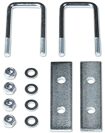 2 U-Bügel Halterungen, Befestigungssatz für Deichselbox, Halter für Staubox, Werkzeugkasten, Montagesatz MON3002