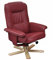 Mendler Relaxsessel Fernsehsessel Sessel ohne Hocker M56 Kunstleder FSC®-Zertifiziert - Bordeaux