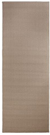 Ritz Accent Door Rug Runner with Non-Slip Latex Backing, 20-Inch by 60-Inch Kitchen & Bathroom Runner Rug, Beige