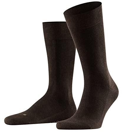 FALKE Herren Socken Sensitive London, Baumwolle, 1 Paar, Braun (Brown 5930), 43-46