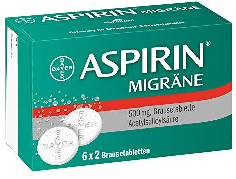 ASPIRIN MIGRÄNE Brausetabletten 12 St