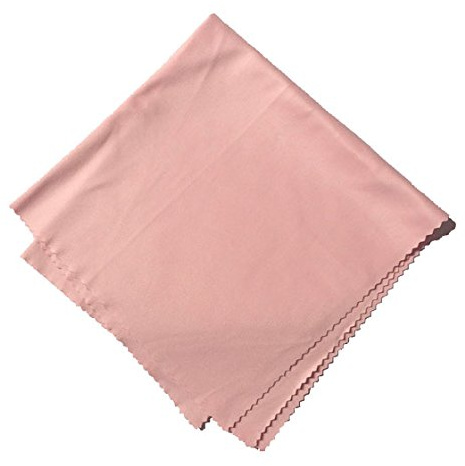 Extra stor mikrofiberduk för rengöring av glasögon – original optiker arbetsduk även för skärmar (stor mikrofiberduk av fin specialfiber, 35 x 35 cm, tvättbar)
