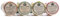 Fallot Moutarde de Dijon / Probierset mit vier Dijon-Senfsorten 4 x 25 gr.