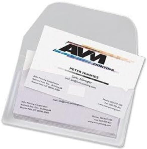 3L Visitenkartentaschen/6825-10 105x60mm transparent Inh.10