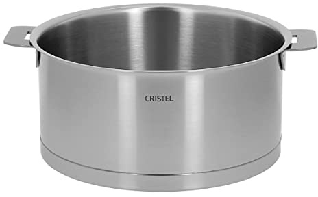 Cristel - C14QL - Casserole INOX 14cm - sans poignée Amovible- Collection Strate
