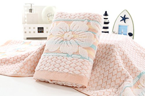 YSN Home Collection YSN10 - Baumwoll-Handtuch, extra flauschig und saugfähig - Orange, 34x70 cm