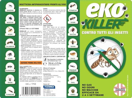 Ekokiller insetticida universale 750 ml