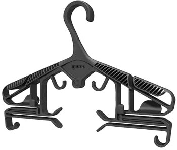 Mares Erwachsene Universal Hanger Mehrzweckbügel, Schwarz, Einheitsgröße
