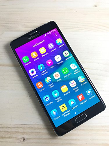 Samsung Note 4 Smartphone débloqué 4G (Ecran : 5.7 pouces - 32 Go - Android 4.4 KitKat) Noir