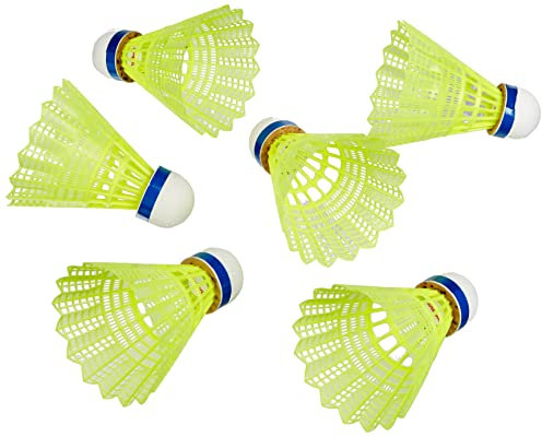 Wilson Unisex – Erwachsene Championship 3PC YE 78 Badminton Shuttles, Gelb, Einheitsgröße EU