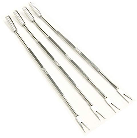 Norpro Stainless Steel Seafood Forks 6.75 | 4-Count per Pack | 1-Pack