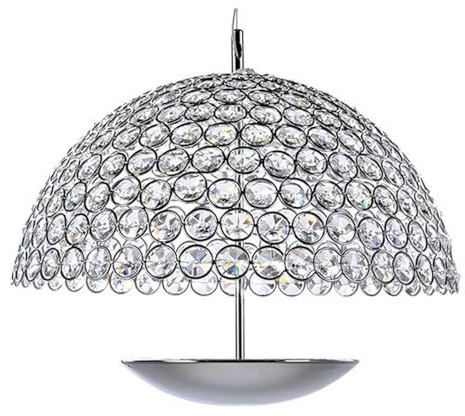 ET2 Parasol-15W 1 LED Pendant-16.25 Inches Wide by 13.5 inches high